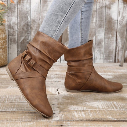 Women's Mid-Calf Western Cowboy Boots