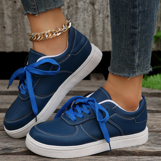 Solid Color Women's Casual Sports Single-Layer Shoes