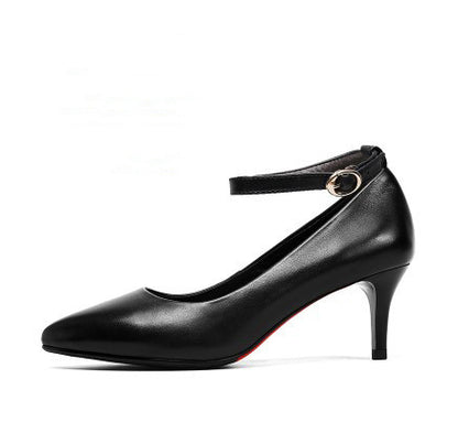 Professional Pointed-Toe High Heel Work Shoes