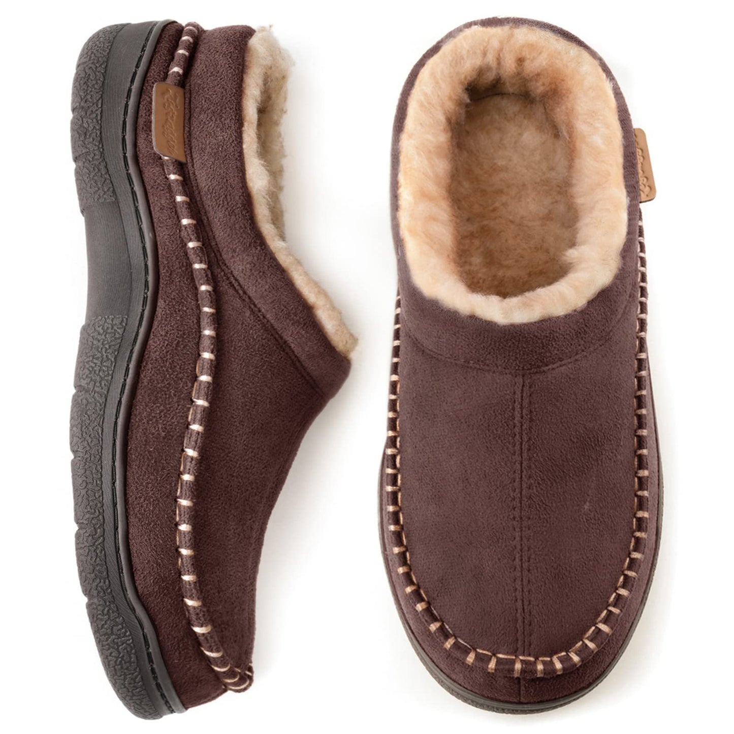 Men's Indoor Slip-On Soft-Top Slippers