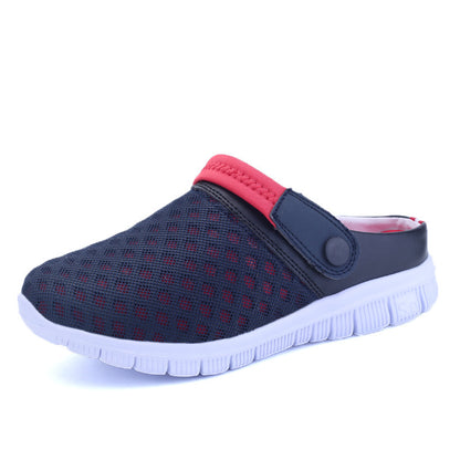 Men's Plus Size Casual Mesh Hole Slippers