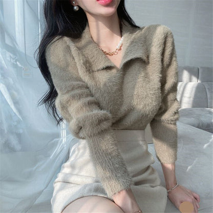 Chic Western Style All-Match Women's Sweater – Fashionable Temperament