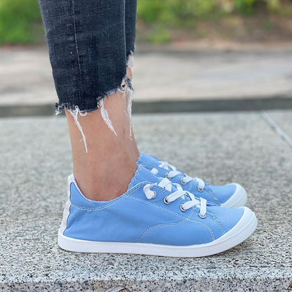 Plus Size Casual Canvas Shoes