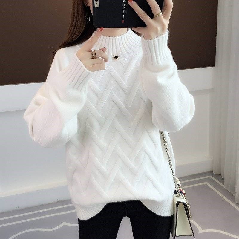 Women's Idle Style Fashion Knit Top