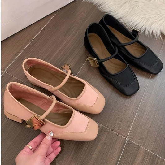 Women's French Style High-grade Gentle Mary Jane Shoes