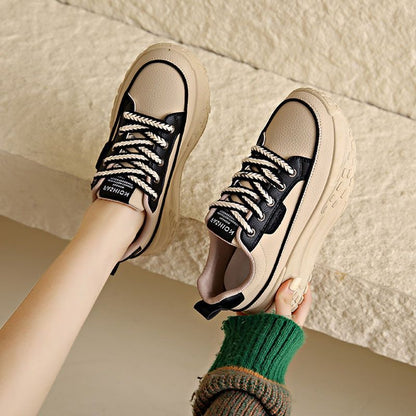 Women's All-Match Casual Sneakers with Height-Increasing Design