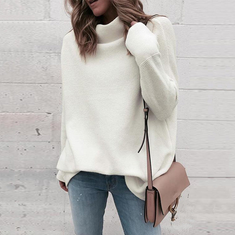 Turtleneck knitted sweater