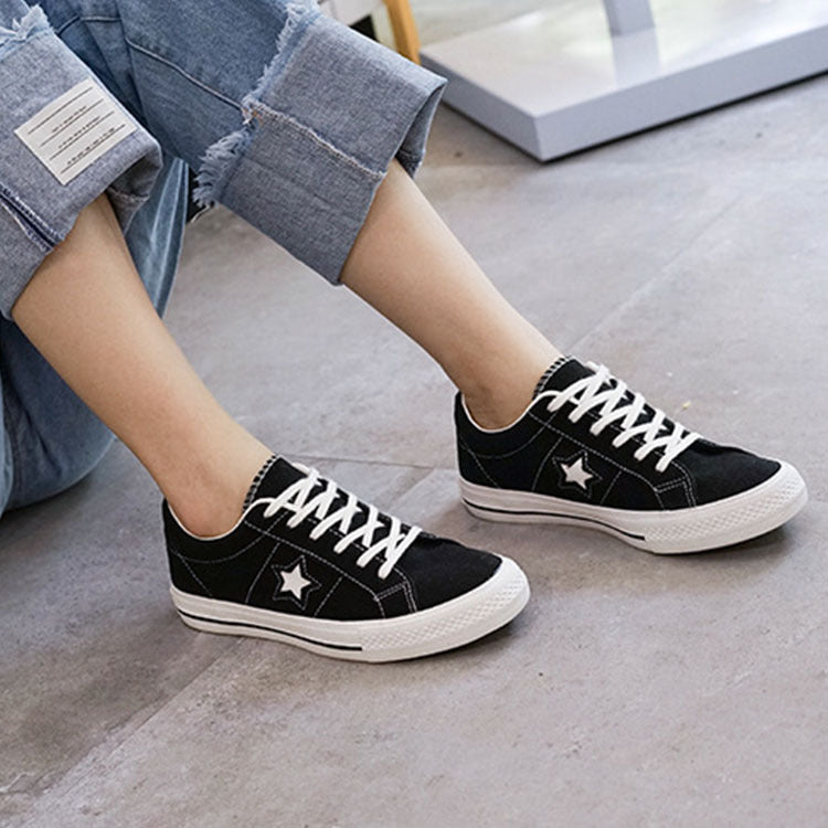 Women's Versatile Suede Canvas Shoes