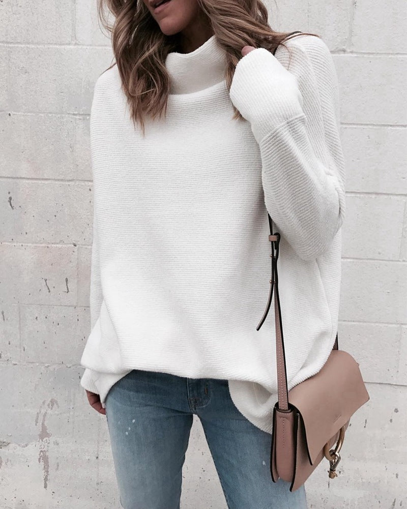 Turtleneck knitted sweater