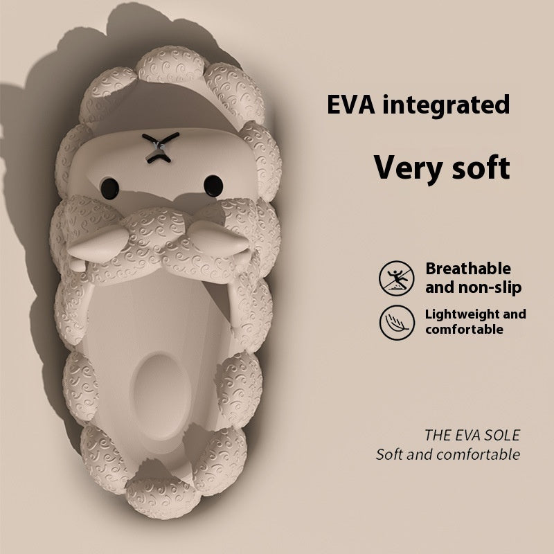 Cute Non-Slip EVA Slippers for Home Bathroom