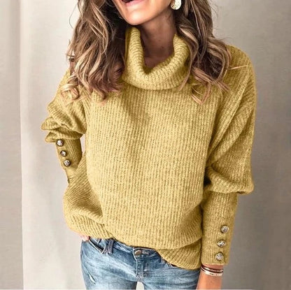 Solid color sweater