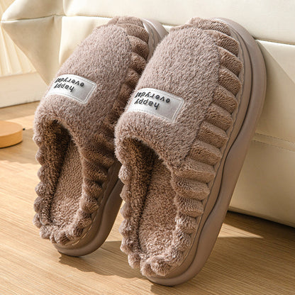 Thick-Soled EVA Patchwork Home Slippers