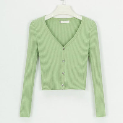 Women's Slim Fit Sweater Cardigan - Stylish and Comfy