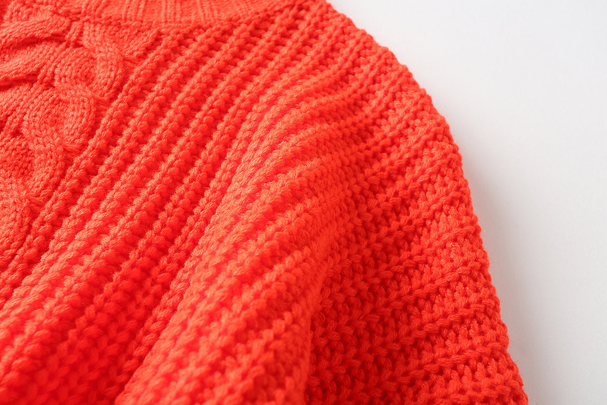 Women's lantern sleeve sweater