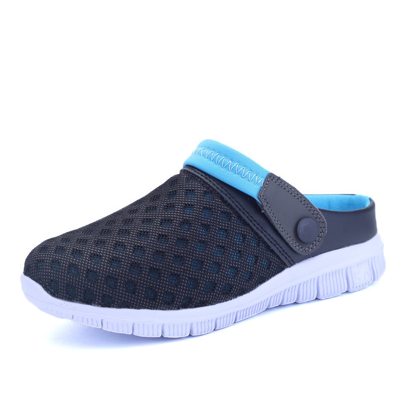 Men's Plus Size Casual Mesh Hole Slippers