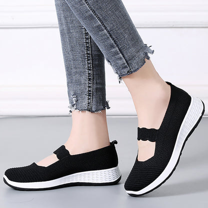 Summer Low-Cut Breathable Cloth Sports Shoes for Women