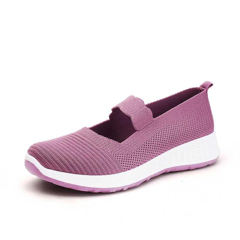 Summer Low-Cut Breathable Cloth Sports Shoes for Women