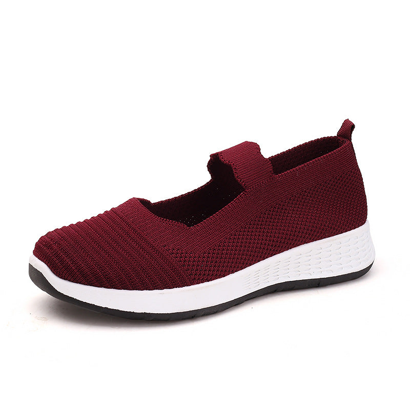 Summer Low-Cut Breathable Cloth Sports Shoes for Women