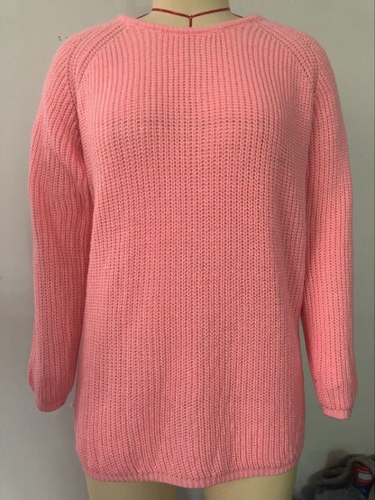 Round neck sweater