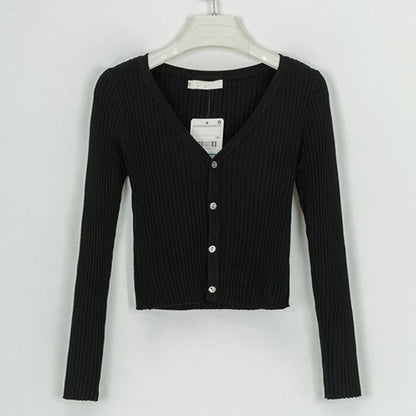 Women's Slim Fit Sweater Cardigan - Stylish and Comfy