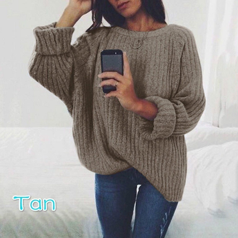 Round neck sweater