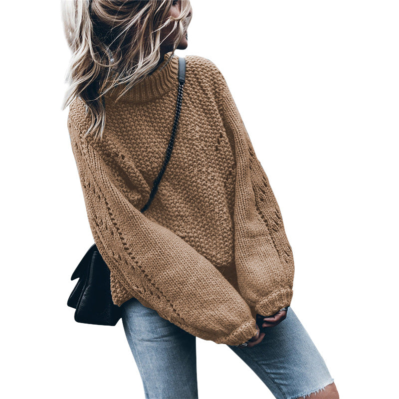 Loose knit sweater