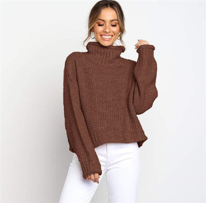 Women's sweater knitted top