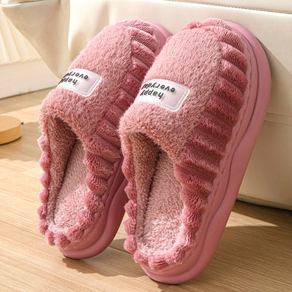 Thick-Soled EVA Patchwork Home Slippers