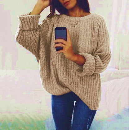 Round neck sweater