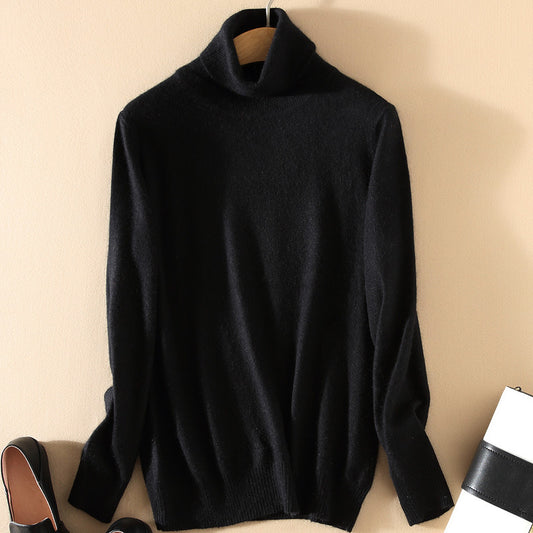 Winter Ladies' Knit Turtleneck Sweater for Ultimate Style and Warmth