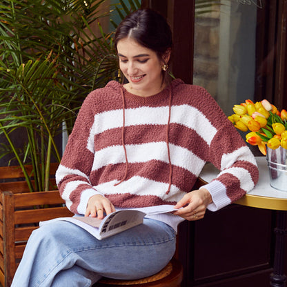 Striped Sweater for Women - Comfy and Stylish