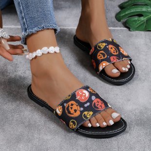 Women's Color Matching Flat Sandals