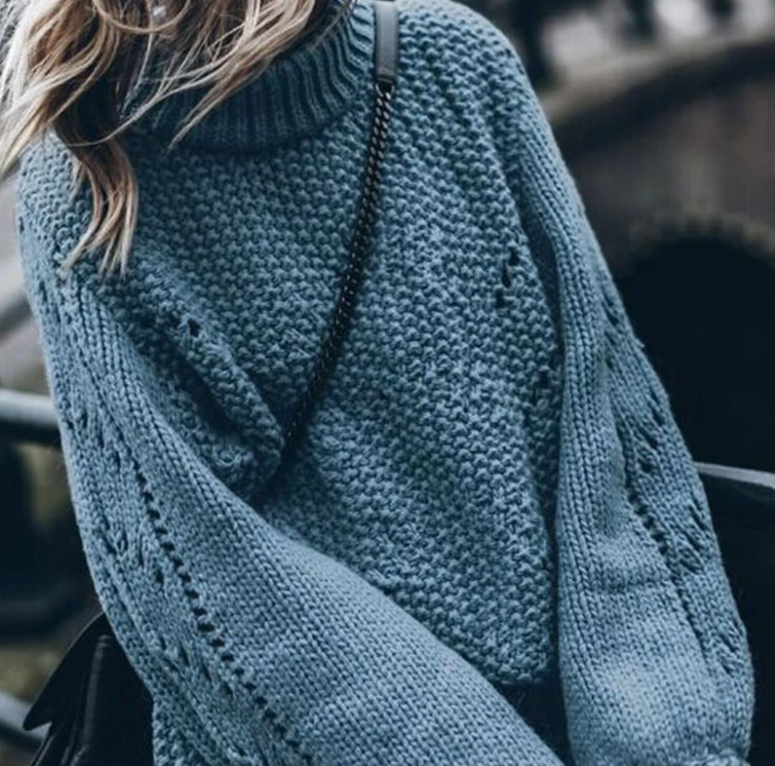 Loose knit sweater