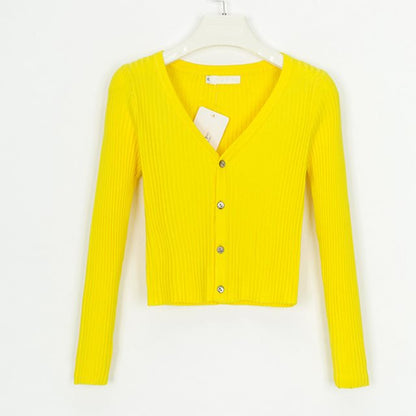 Women's Slim Fit Sweater Cardigan - Stylish and Comfy