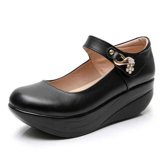 Women's Platform Single Shoes