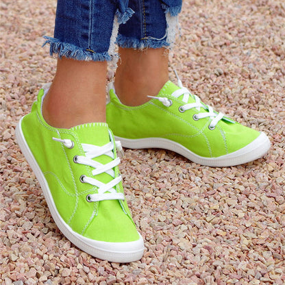 Plus Size Casual Canvas Shoes