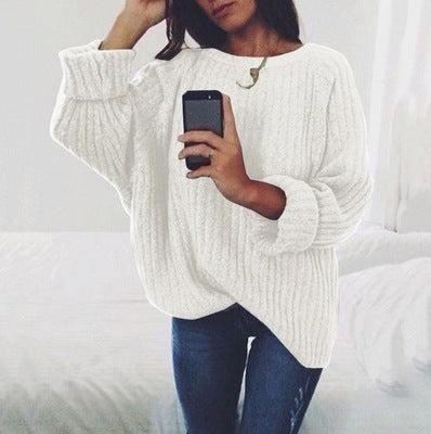 Round neck sweater