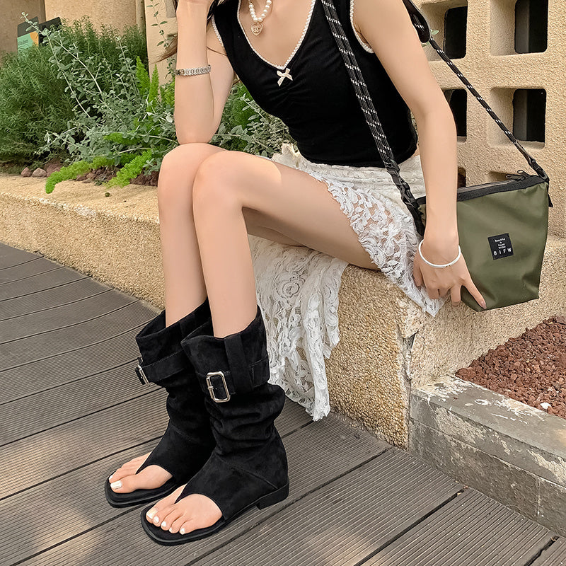 Summer Flip-Flop Sandal Boots