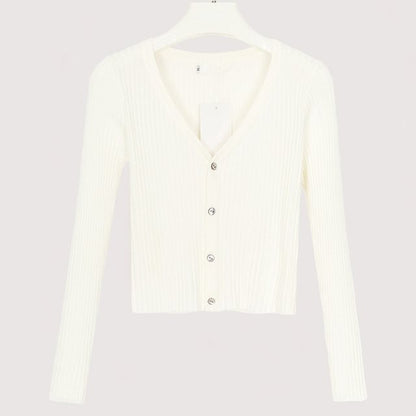 Women's Slim Fit Sweater Cardigan - Stylish and Comfy