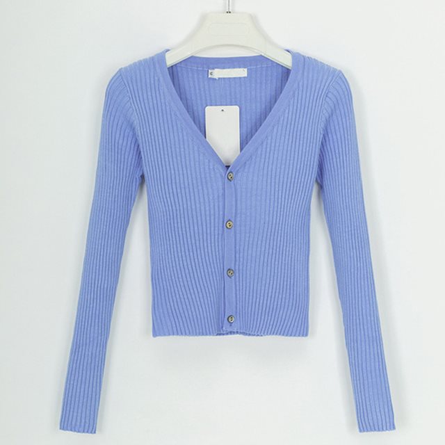 Women's Slim Fit Sweater Cardigan - Stylish and Comfy