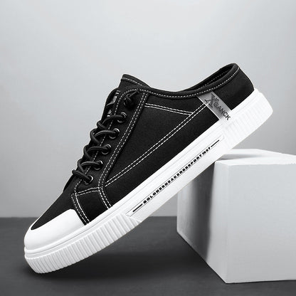 Men's Versatile Heelless Canvas Casual Sneakers