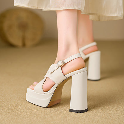 Fashionable Peep Toe Sandals for Women