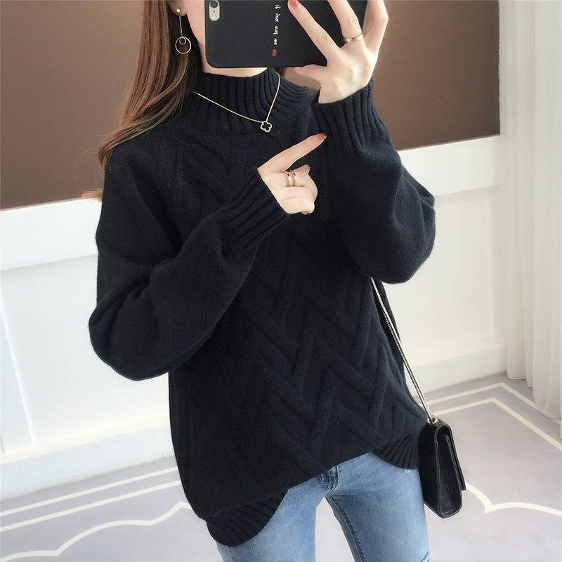 Women's Idle Style Fashion Knit Top