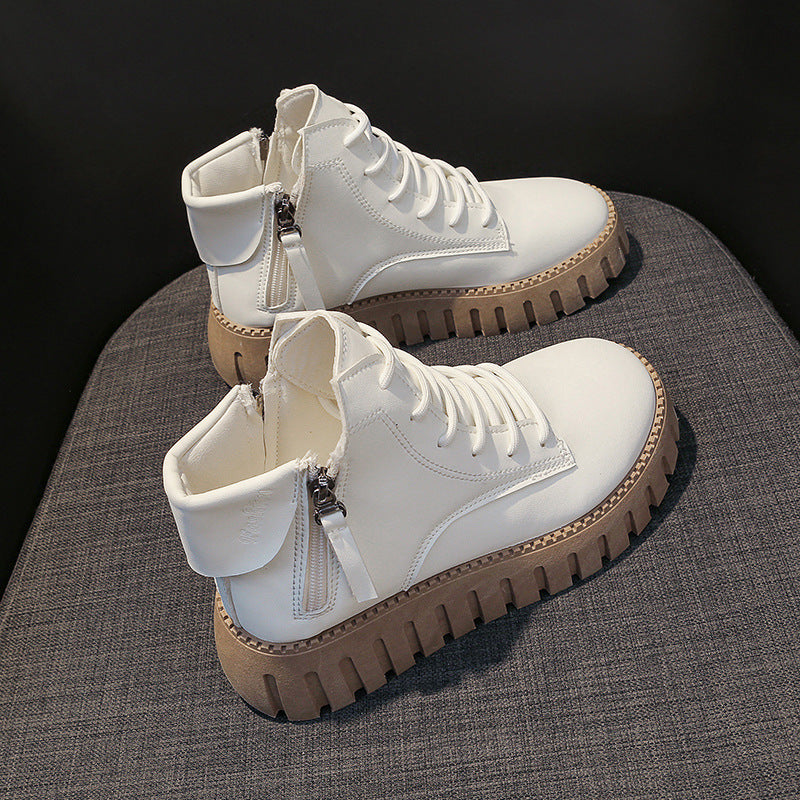 Women's High-Top Platform Casual Sneakers