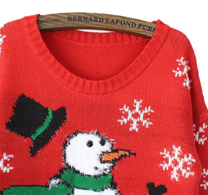 Little Snowman Christmas Sweater