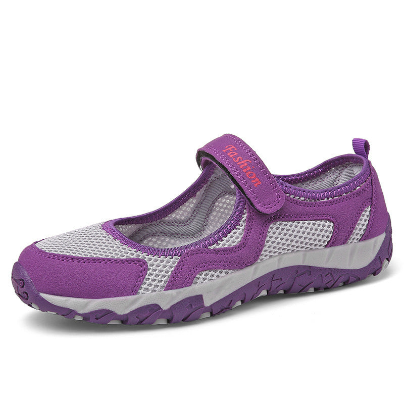 Summer Walking Shoes for Women, Breathable, Soft Bottom, Non-slip