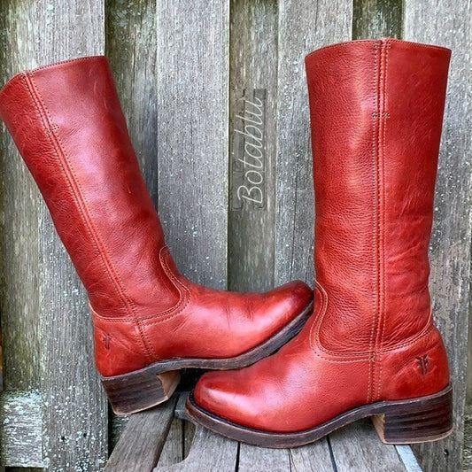 Retro Women's Western Campus Cowboy Boots