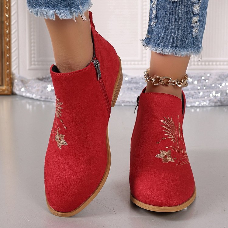 Women’s High-Heel Pointed Ankle Boots