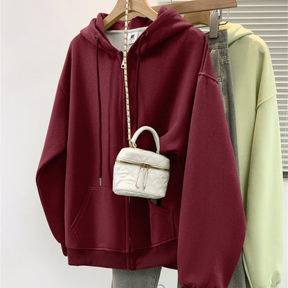 Women's Cotton Hooded Sweater - Spring & Autumn Style