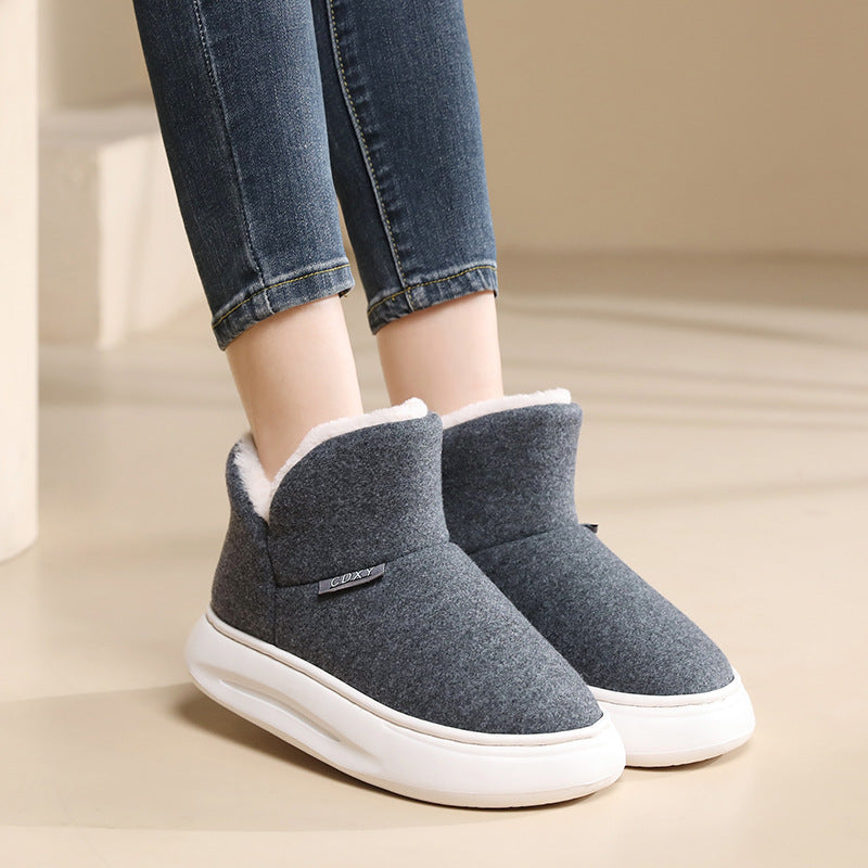 Thick Casual Winter Cotton Slippers